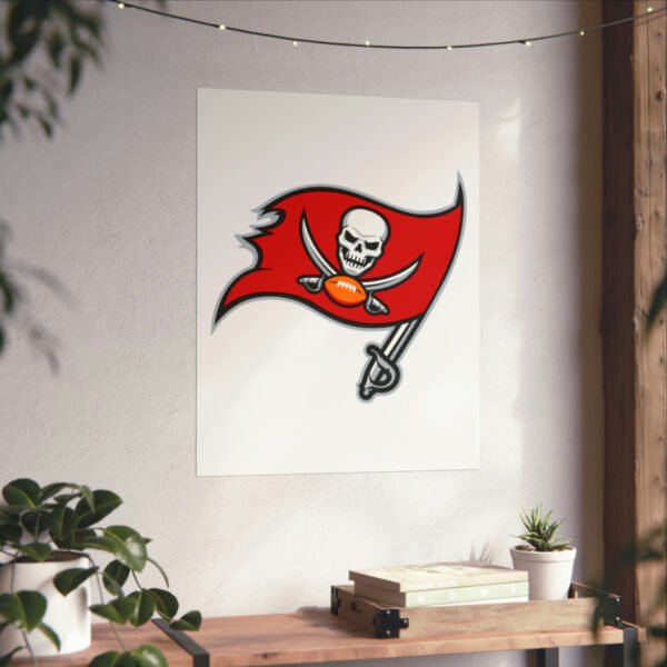 NFL Team Logos Tampa Bay Buccaneers Painting Bedroom Living Room Wall Art Décor Matte Vertical Posters