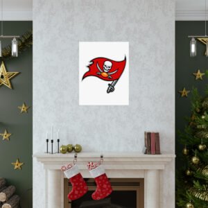 NFL Team Logos Tampa Bay Buccaneers Painting Bedroom Living Room Wall Art Décor Matte Vertical Posters