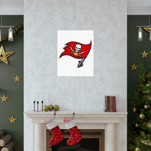 NFL Team Logos Tampa Bay Buccaneers Painting Bedroom Living Room Wall Art Décor Matte Vertical Posters