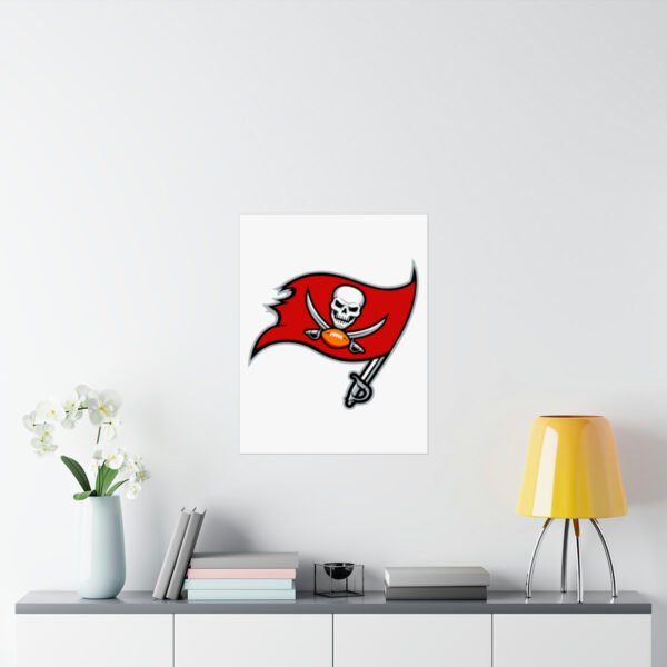 NFL Team Logos Tampa Bay Buccaneers Painting Bedroom Living Room Wall Art Décor Matte Vertical Posters