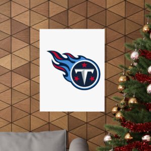 NFL Team Logos Tennessee Titans Painting Bedroom Living Room Wall Art Décor Matte Vertical Posters