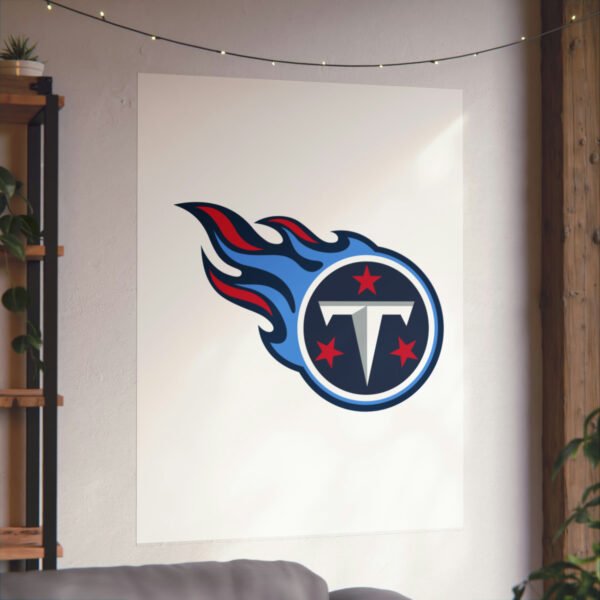 NFL Team Logos Tennessee Titans Painting Bedroom Living Room Wall Art Décor Matte Vertical Posters