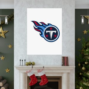 NFL Team Logos Tennessee Titans Painting Bedroom Living Room Wall Art Décor Matte Vertical Posters