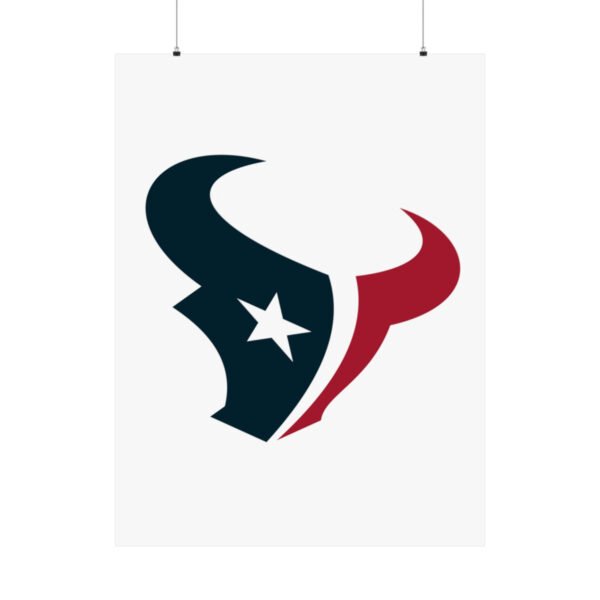 NFL Team Logos Houston Texans Painting Bedroom Living Room Wall Art Décor Matte Vertical Posters