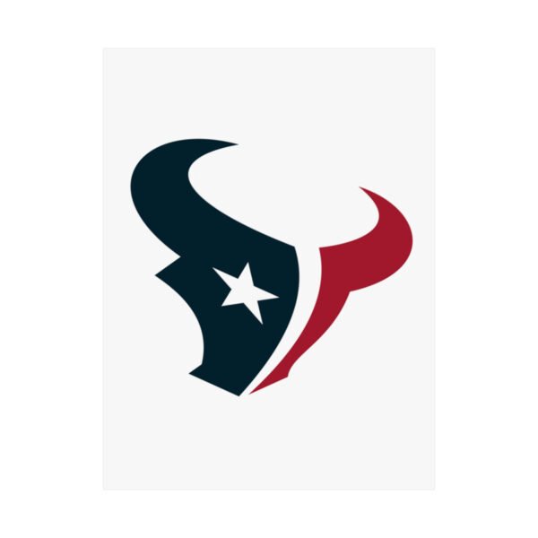 NFL Team Logos Houston Texans Painting Bedroom Living Room Wall Art Décor Matte Vertical Posters