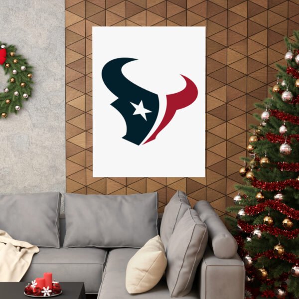 NFL Team Logos Houston Texans Painting Bedroom Living Room Wall Art Décor Matte Vertical Posters