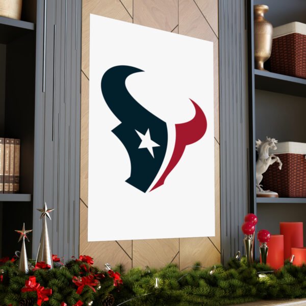 NFL Team Logos Houston Texans Painting Bedroom Living Room Wall Art Décor Matte Vertical Posters