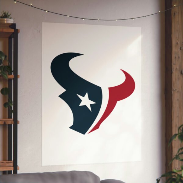 NFL Team Logos Houston Texans Painting Bedroom Living Room Wall Art Décor Matte Vertical Posters