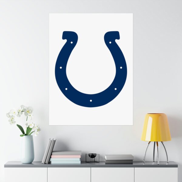 NFL Team Logos Indianapolis Colts Painting Bedroom Living Room Wall Art Décor Matte Vertical Posters