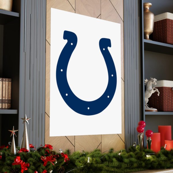 NFL Team Logos Indianapolis Colts Painting Bedroom Living Room Wall Art Décor Matte Vertical Posters