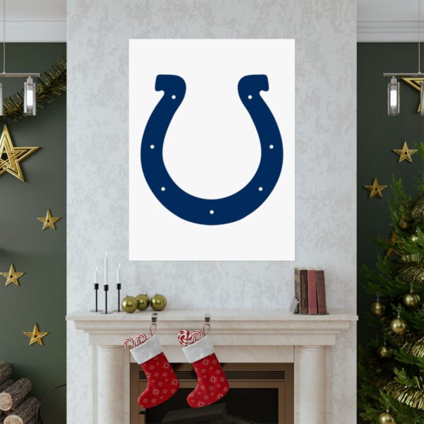 NFL Team Logos Indianapolis Colts Painting Bedroom Living Room Wall Art Décor Matte Vertical Posters