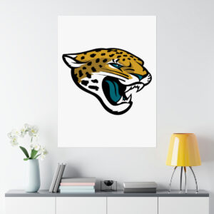 NFL Team Logos Jacksonville Jaguars Painting Bedroom Living Room Wall Art Décor Matte Vertical Posters
