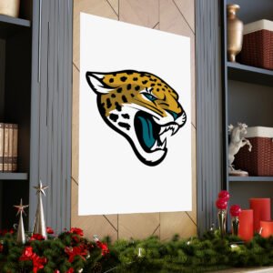 NFL Team Logos Jacksonville Jaguars Painting Bedroom Living Room Wall Art Décor Matte Vertical Posters