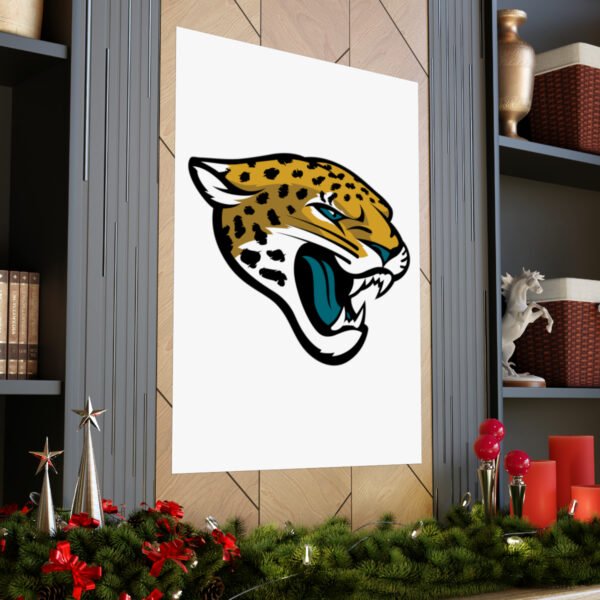NFL Team Logos Jacksonville Jaguars Painting Bedroom Living Room Wall Art Décor Matte Vertical Posters