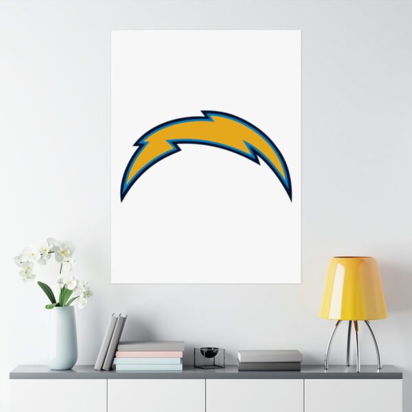 NFL Team Logos Los Angeles Chargers Painting Bedroom Living Room Wall Art Décor Matte Vertical Posters