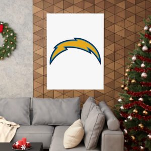 NFL Team Logos Los Angeles Chargers Painting Bedroom Living Room Wall Art Décor Matte Vertical Posters
