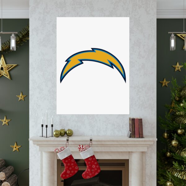 NFL Team Logos Los Angeles Chargers Painting Bedroom Living Room Wall Art Décor Matte Vertical Posters