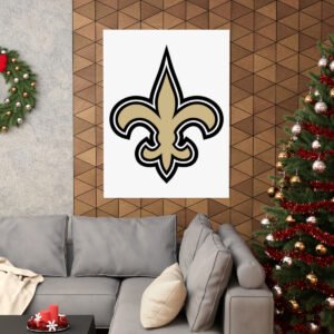 NFL Team Logos New Orleans Saints Painting Bedroom Living Room Wall Art Décor Matte Vertical Posters