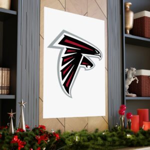 NFL Team Logos Atlanta Falcons Painting Bedroom Living Room Wall Art Décor Matte Vertical Posters