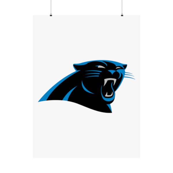 NFL Team Logos Carolina Panthers Painting Bedroom Living Room Wall Art Décor Matte Vertical Posters