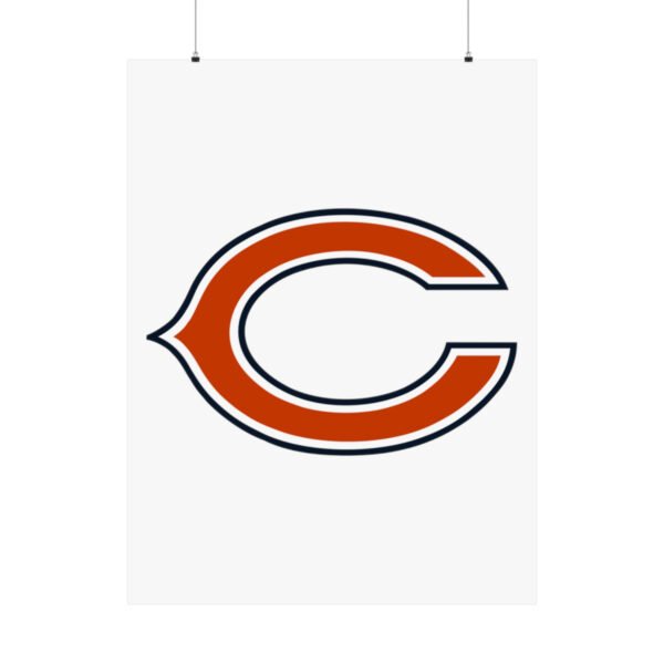 NFL Team Logos Chicago Bears Painting Bedroom Living Room Wall Art Décor Matte Vertical Posters