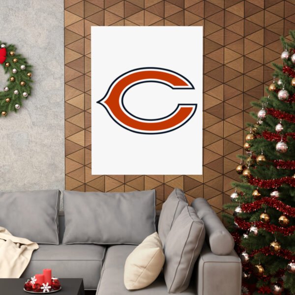 NFL Team Logos Chicago Bears Painting Bedroom Living Room Wall Art Décor Matte Vertical Posters