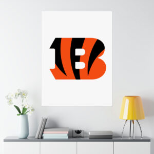 NFL Team Logos Cincinnati Bengals Painting Bedroom Living Room Wall Art Décor Matte Vertical Posters