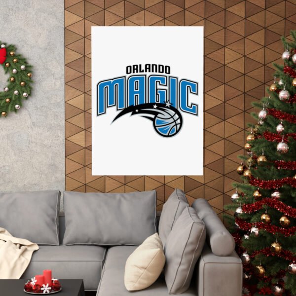NBA Team Logos Orlando Magic Painting Bedroom Living Room Wall Art Décor Matte Vertical Posters