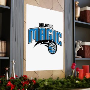 NBA Team Logos Orlando Magic Painting Bedroom Living Room Wall Art Décor Matte Vertical Posters