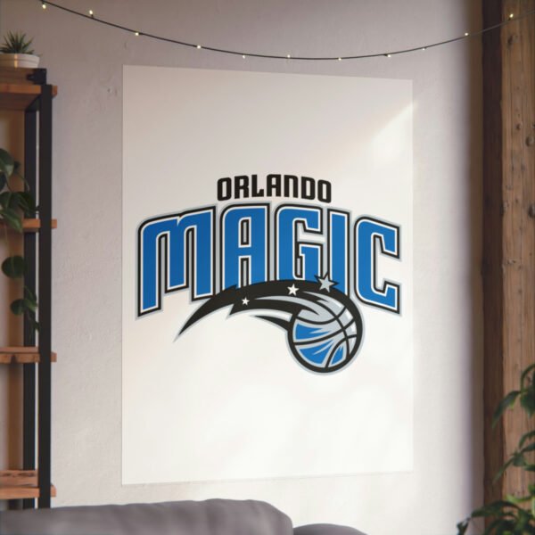 NBA Team Logos Orlando Magic Painting Bedroom Living Room Wall Art Décor Matte Vertical Posters