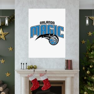 NBA Team Logos Orlando Magic Painting Bedroom Living Room Wall Art Décor Matte Vertical Posters