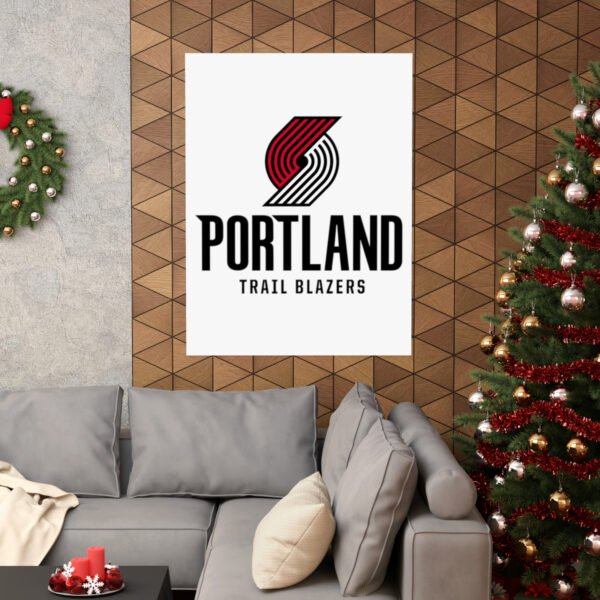 NBA Team Logos Portland Trail Blazers Painting Bedroom Living Room Wall Art Décor Matte Vertical Posters