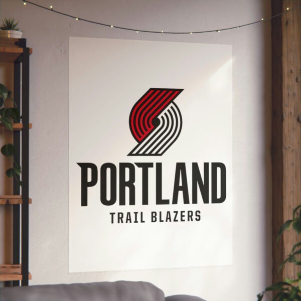 NBA Team Logos Portland Trail Blazers Painting Bedroom Living Room Wall Art Décor Matte Vertical Posters