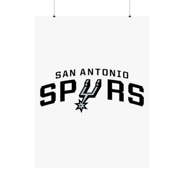 NBA Team Logos San Antonio Spurs Painting Bedroom Living Room Wall Art Décor Matte Vertical Posters