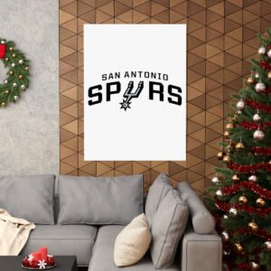 NBA Team Logos San Antonio Spurs Painting Bedroom Living Room Wall Art Décor Matte Vertical Posters