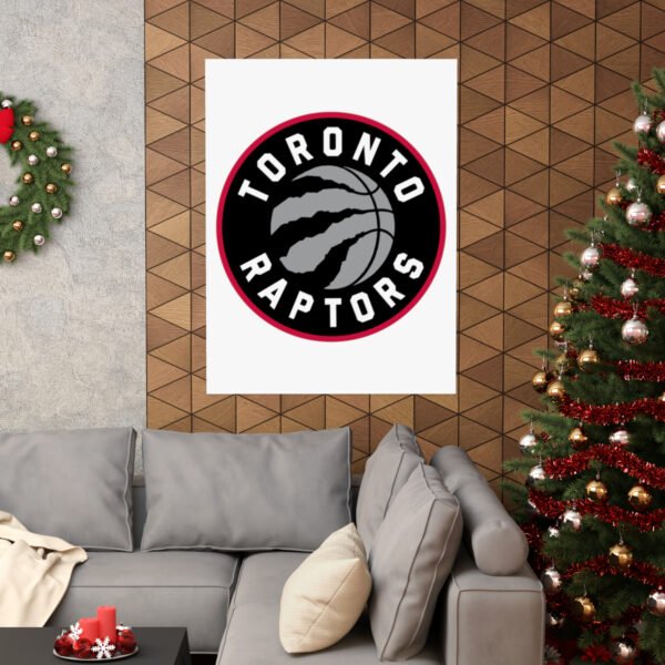 NBA Team Logos Toronto Raptors Painting Bedroom Living Room Wall Art Décor Matte Vertical Posters