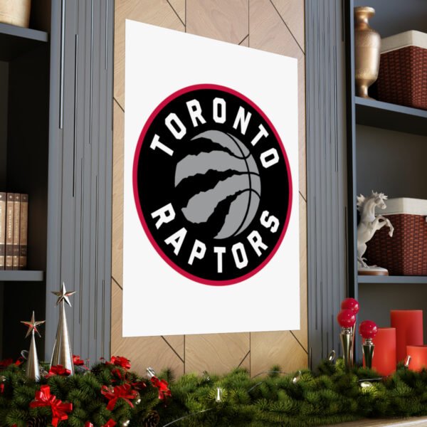 NBA Team Logos Toronto Raptors Painting Bedroom Living Room Wall Art Décor Matte Vertical Posters