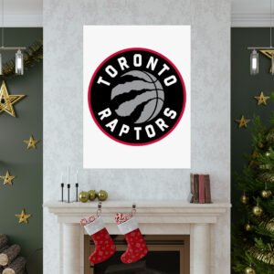 NBA Team Logos Toronto Raptors Painting Bedroom Living Room Wall Art Décor Matte Vertical Posters