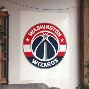 NBA Team Logos Washington Wizards Painting Bedroom Living Room Wall Art Décor Matte Vertical Posters