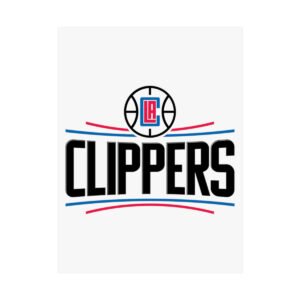 NBA Team Logos LA Clippers Painting Bedroom Living Room Wall Art Décor Matte Vertical Posters