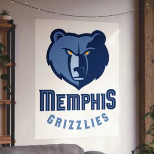 NBA Team Logos Memphis Grizzlies Painting Bedroom Living Room Wall Art Décor Matte Vertical Posters