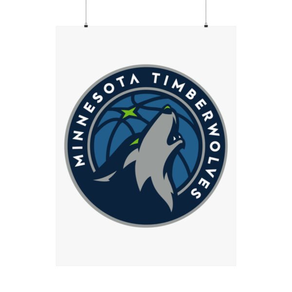 NBA Team Logos Minnesota Timberwolves Painting Bedroom Living Room Wall Art Décor Matte Vertical Posters