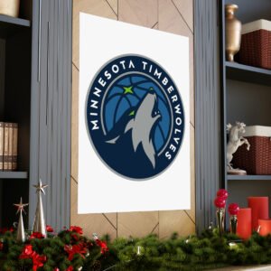 NBA Team Logos Minnesota Timberwolves Painting Bedroom Living Room Wall Art Décor Matte Vertical Posters
