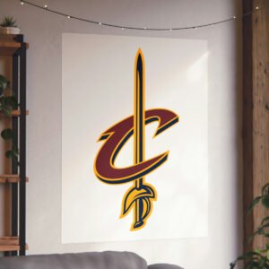 NBA Team Logos Cleveland Cavaliers Painting Bedroom Living Room Wall Art Décor Matte Vertical Posters