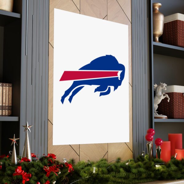 NFL Team Logos Buffalo Bills Painting Bedroom Living Room Wall Art Décor Matte Vertical Posters