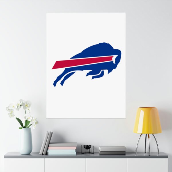 NFL Team Logos Buffalo Bills Painting Bedroom Living Room Wall Art Décor Matte Vertical Posters