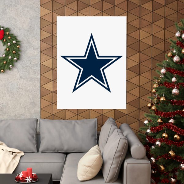 NFL Team Logos Dallas Cowboys Painting Bedroom Living Room Wall Art Décor Matte Vertical Posters