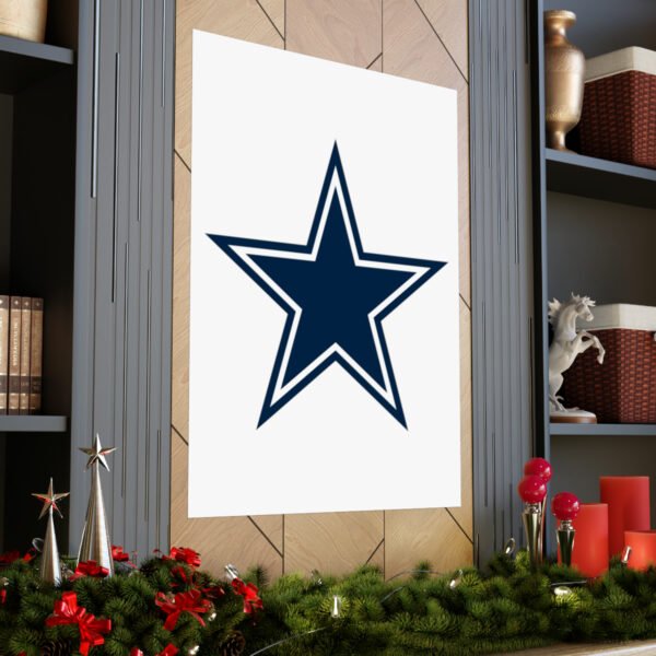 NFL Team Logos Dallas Cowboys Painting Bedroom Living Room Wall Art Décor Matte Vertical Posters