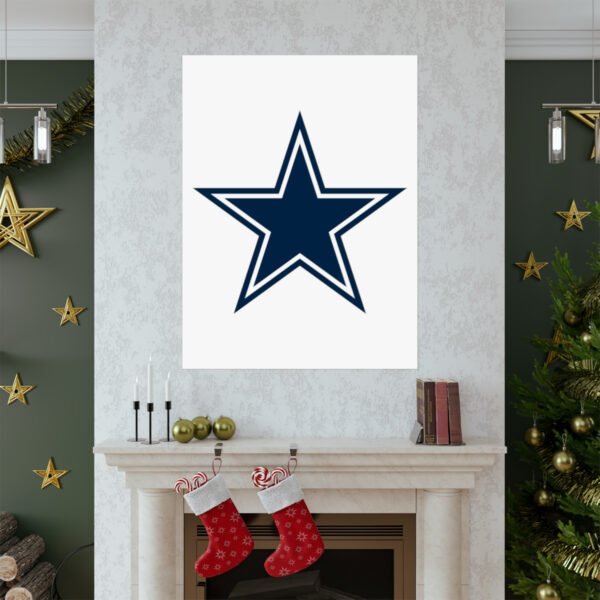 NFL Team Logos Dallas Cowboys Painting Bedroom Living Room Wall Art Décor Matte Vertical Posters