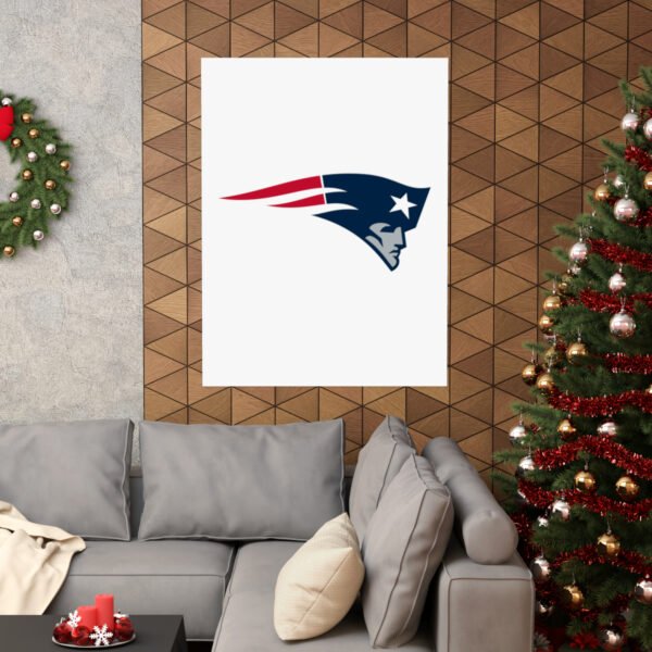 NFL Team Logos New England Patriots Painting Bedroom Living Room Wall Art Décor Matte Vertical Posters